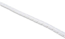 HELLERMANNTYTON SBPTFE4 NATURAL Spiral Wrap, 0.157 ", 4 mm, PTFE, Natural, 16 ft, 5 m