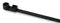 HELLERMANNTYTON T50MR BLACK 1-Piece Cable Ties with Mounting Head Black 4.7 x 215mm 100 Pack