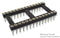 ARIES 28-6518-10 IC & Component Socket, 518 Series, DIP, 28 Contacts, 2.54 mm, 15.24 mm, Gold Plated Contacts