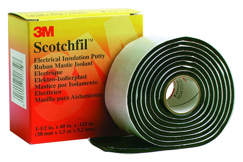 3M SCOTCHFIL ELECTRICAL INSULATED PUTTY,38MM X 1.5M