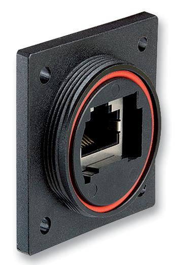 BULGIN PX0870 In-Line Adaptor, RJ45, Jack, Jack, 8 Ways