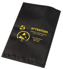 MULTICOMP 006-0003F Black Conductive Heat Seal ESD-Safe Bag, 4"x6", x100
