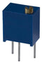 BOURNS 3299Y-1-201LF Trimmer Potentiometer, 200 ohm, 500 mW, &plusmn; 10%, Trimpot 3299 Series, 25 Turns, Through Hole