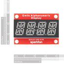 SparkFun Qwiic Alphanumeric Starter Kit - Red and White