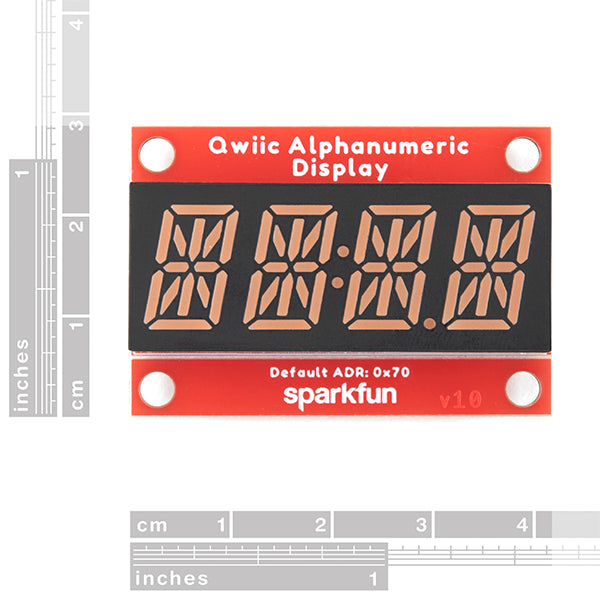 SparkFun Qwiic Alphanumeric Display - Purple
