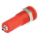 SparkFun 4mm Sheathed Banana Jack - 2mm Solder Cup (Red)