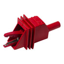 SparkFun Fully Insulated Large Alligator Clip with 4mm Sheathed Banana Jack (Red)
