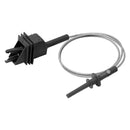 SparkFun Large Alligator Clip to 4mm Long-Reach Banana Plug Test Lead - 150cm (Black)