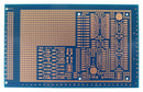 Multicomp PRO MP005898 MP005898 Eurocard PCB Board 100 mm X 160 Double Epoxy Glass Composite Oktapad Series