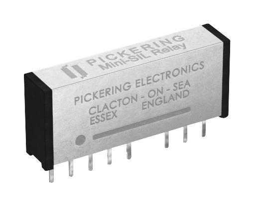 Pickering 107-2-C-5/3D Reed Relay Dpdt 5 V Mini-SIL 107 Series Through Hole 375 ohm 250 mA