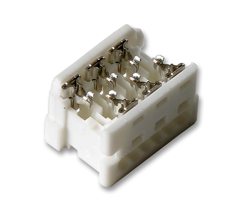 Molex 90327-3304 Wire-To-Board Connector 1.27 mm 4 Contacts Receptacle Picoflex 90327 Series IDC / IDT 2 Rows