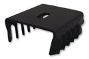 AAVID THERMALLOY TV1505 Heat Sink, PCB, Board Level, TO-126, TO-220, 17 &deg;C/W, 30.2 mm, 30 mm, 12.7 mm