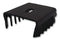 AAVID THERMALLOY TV1505 Heat Sink, PCB, Board Level, TO-126, TO-220, 17 &deg;C/W, 30.2 mm, 30 mm, 12.7 mm