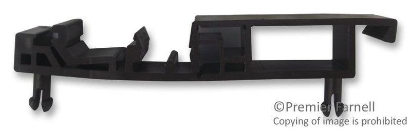 BULGIN BE123457 Bumper / Feet, Combifoot, TS32 & TS35 Rails, Black, BE Series