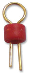 MULTICOMP TEST-1(R) PCB Test Point, Red, Through Hole Mount, 3.2 mm, Phosphor Bronze