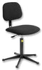 MULTICOMP 121-0015 Chair, ESD, with Glides, Gas Lift, Charcoal, 570mm