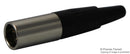 MULTICOMP SVP555-TA XLR Audio Connector, Mini XLR, 3 Contacts, Plug, Cable Mount, Gold Plated Contacts, Metal Body