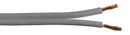 PRO POWER TEM0620-2009 GREY 100M Multicore Unscreened Cable, Figure 8 Speaker, Per M, Grey, 2 Core, 0.41 mm&sup2;