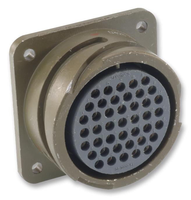 ITT CANNON CA3106FA28-21SBF80 Circular Connector, CA-B Series, MIL-DTL-5015 Series Equivalent, Straight Plug, 37 Contacts