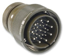 ITT CANNON CA3100E10SL-3PB05 Circular Connector, CA-B Series, MIL-DTL-5015 Series Equivalent, Wall Mount Receptacle, 3 Contacts