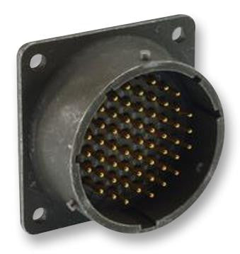 ITT CANNON KPT05-12-8P Circular Connector, KPT Series, Straight Plug, 8 Contacts, Solder Pin, Bayonet, 12-8