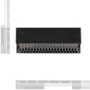 SparkFun micro:bit Edge Connector - PTH, Right Angle (80-pin)