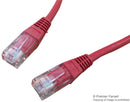 PRO SIGNAL PS11040 0.5m Red Cat 5e Patch Cable