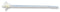 PRO POWER PWVS-100 Cable Tie, Nylon (Polyamide), Black, 112 mm, 2.5 mm, 25 mm