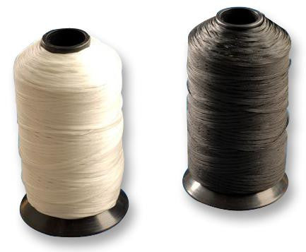 ALPHA WIRE LC143 WH088 Lacing Cord, Flat Braided, Resin/Vinyl Finish, Nylon, White, 50 lb, 0.36 mm, 457 m, A-A-52080-E-3