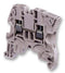 ENTRELEC UK 1SNK508010R0000 DIN Rail Mount Terminal Block, 2 Ways, 20 AWG, 6 AWG, 10 mm&sup2;, Screw, 57 A