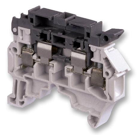 ENTRELEC UK 1SNK508411R0000 Fused Terminal Block, 2 Ways, 24 AWG, 10 AWG, 4 mm&sup2;, Screw, 6.3 A