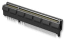 SAMTEC PCIE-064-02-F-D-TH Connector, PCIE Series, Card Edge, 64 Contacts, Receptacle, 1 mm, Through Hole