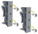 BRAINBOXES MK-048 DIN-Rail Mounting Kit for 1/2-Port ES/US and 5-Port Industrial Ethernet Switch