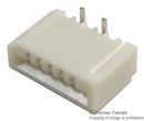 MOLEX 52808-0570 FFC / FPC Board Connector, 1 mm, 5 Contacts, Receptacle, Surface Mount