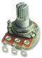 BI TECHNOLOGIES / TT ELECTRONICS P160KNP-0QC20A500K Rotary Potentiometer, Conductive Plastic, 500 kohm, 100 mW, &plusmn; 20%, P160 Series, 1 Turns