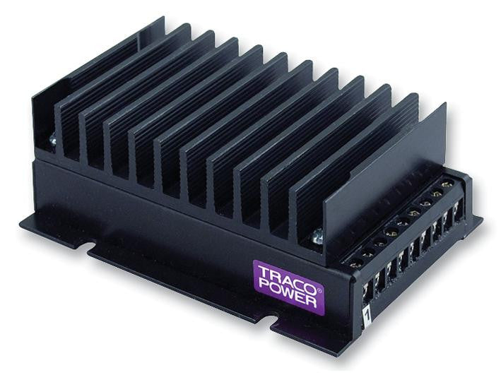 TRACOPOWER TEP 150-4812WI DC/DC Converter, Metal Case, Fixed, 1 Output, 18 V, 75 V, 150 W, 12 V