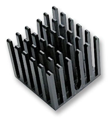 AAVID THERMALLOY 374124B00032G Heat Sink, Square, PCB, For Ball Grid Arrays, BGA, 23.4 &deg;C/W, 18 mm, 23 mm, 23 mm
