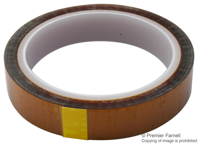 TESA 51408-00008-00 Tape, Masking, PI (Polyimide) Film, 19 mm, 0.75 ", 33 m, 108.26 ft