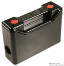 GE POWER CONTROLS RS63HFTG Fuseholder, Front Connected, 660V, 63A, HRC, Screw Clamp, Red Spot, Black