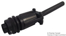 HARWIN C90-3106F10SL-4P Circular Connector, Cable Mount Plug, 2 Contacts, Solder Pin, Aluminium Alloy Body