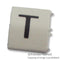 PRO POWER LHS3-1TW/T Wire Marker, Pre Printed Heat Shrinkable Sleeve, T, PO (Polyolefin), White, 5mm x 6mm, 3 mm