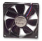 EBM-PAPST 3412NHH Axial Fan, 3400N Series, IP54, IP68, 12 V, DC, 92 mm, 25 mm, 39 dBA, 60 cu.ft/min