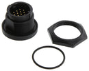 SWITCHCRAFT/CONXALL W4282-12PG-300 Circular Connector 12POS Rcpt Solder