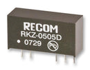 RECOM POWER RKZ-0505S Isolated Board Mount DC/DC Converter, Medical, 1 Output, 2 W, 5 V, 400 mA