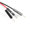 SparkFun Jumper Wires Premium 6in. M/M - 3 Pack (Red, Black, and White)