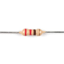 SparkFun Resistor 220 Ohm 1/4th Watt PTH