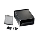 SparkFun Shielded Extruded Aluminum Flanged Enclosure - 4.73x4.09x2.15 Black