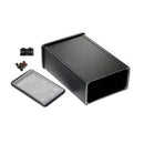 SparkFun Shielded Extruded Aluminum Flanged Enclosure - 6.3x4.09x2.15 Black
