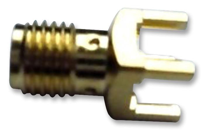 MULTICOMP 60-04 TGG RF / Coaxial Connector, SMA Coaxial, Straight Jack, Through Hole Vertical, 50 ohm, Beryllium Copper