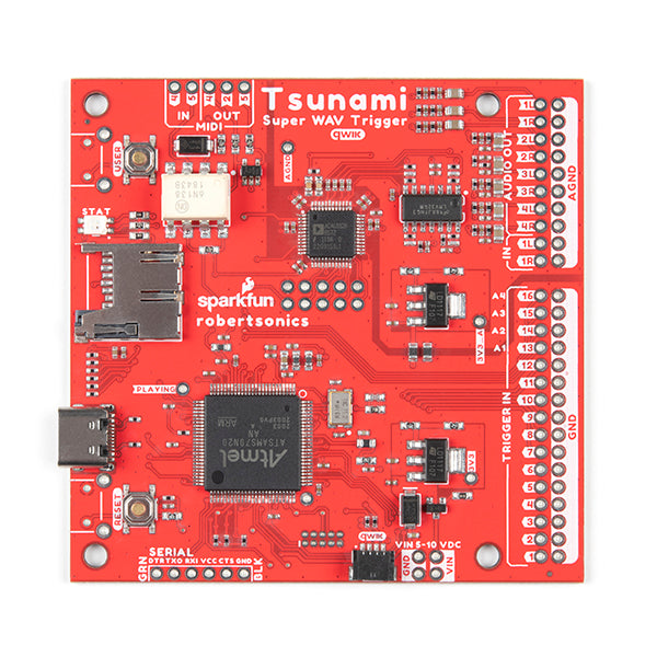 SparkFun Tsunami Super WAV Trigger (Qwiic)